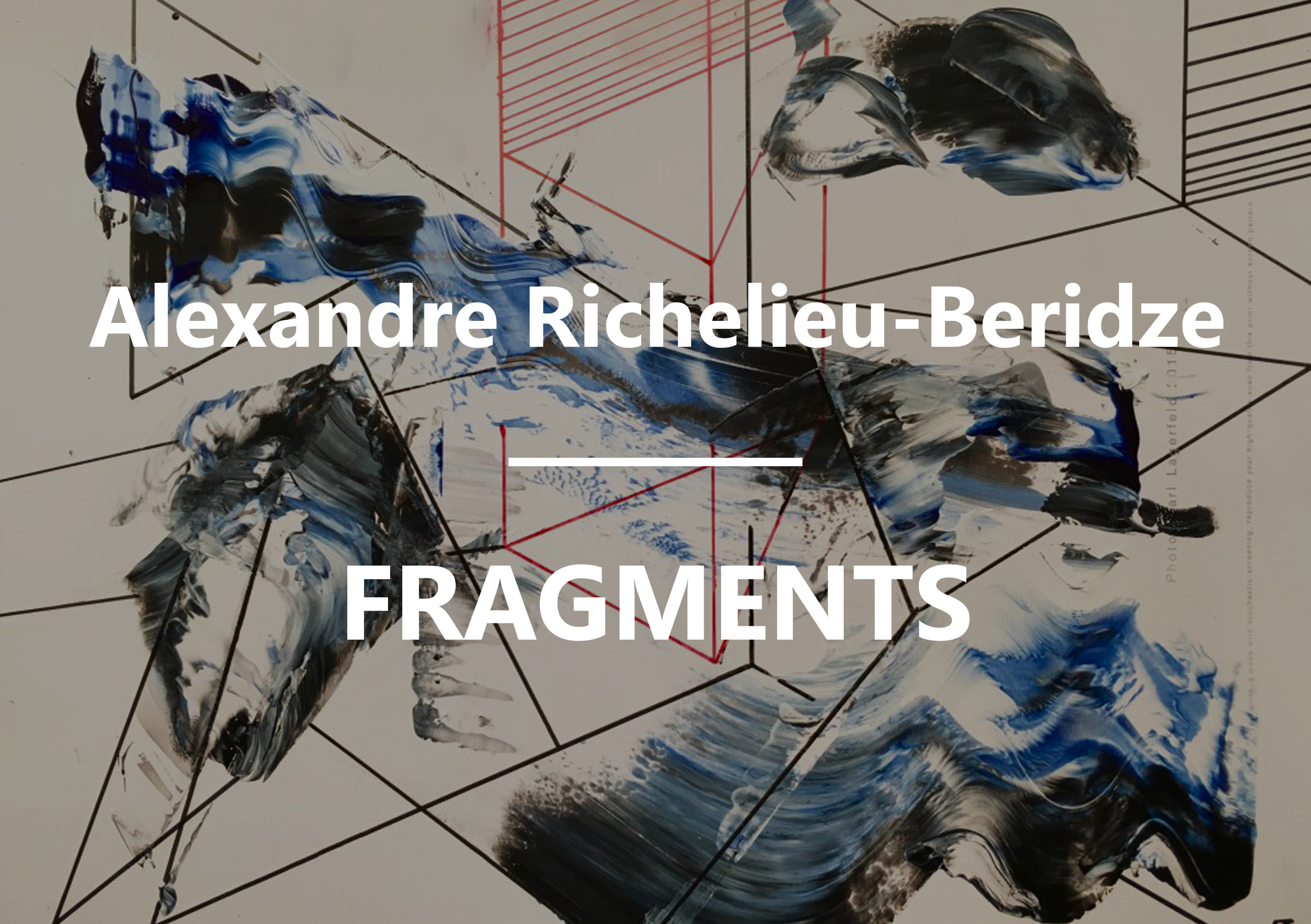 Affiche. Art Thema Gallery. Exposition Alexandre Richelieu Beridze – Fragments. 2016-11-10